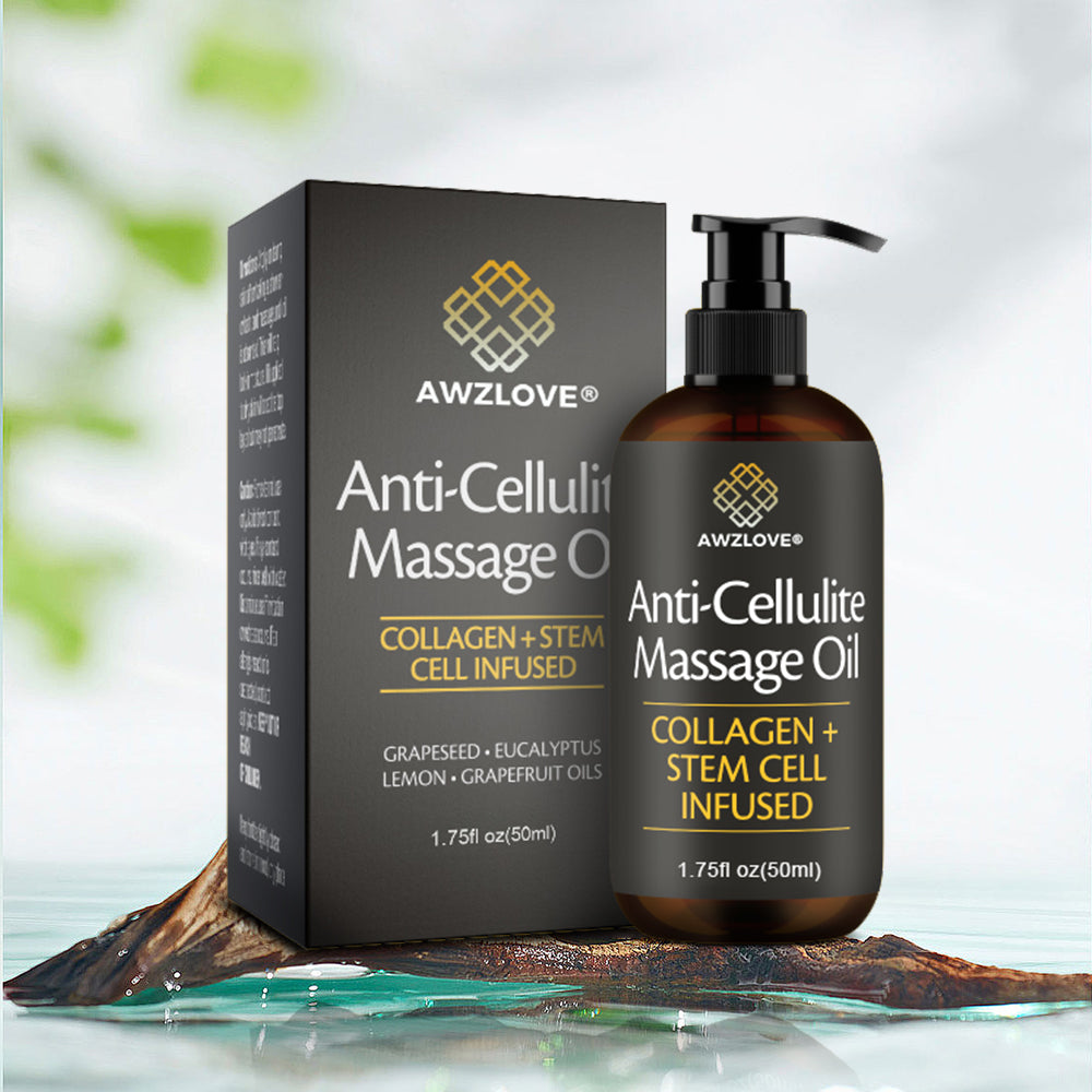 Awzlove® Luxurious Collagen & Stem Cell Anti-Cellulite Massage Oil💐 (🔥70% Off for a Limited Time!) 💐