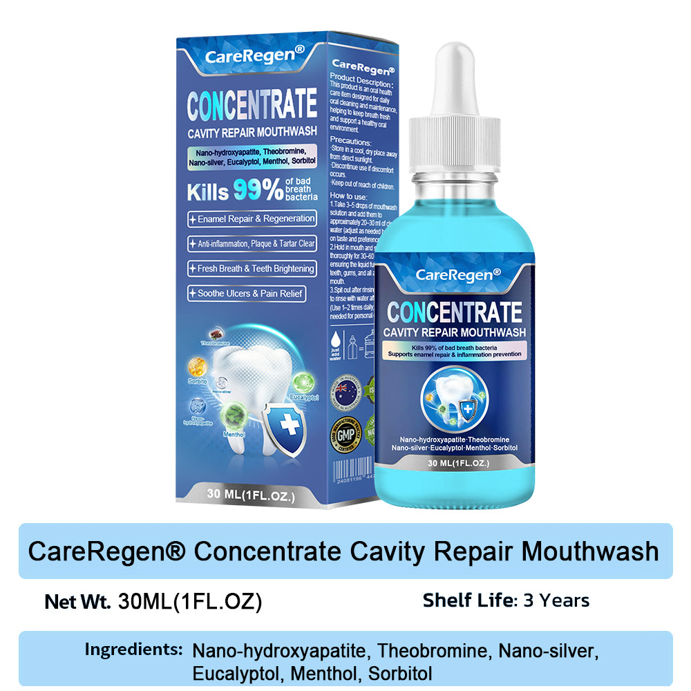 Official Store:🏆CareRegen® CONCENTRATE REPAIR MOUTHWASH(Dentist recommended)(Flying Off the Shelves: 100,000 Bottles Sold!)🎀