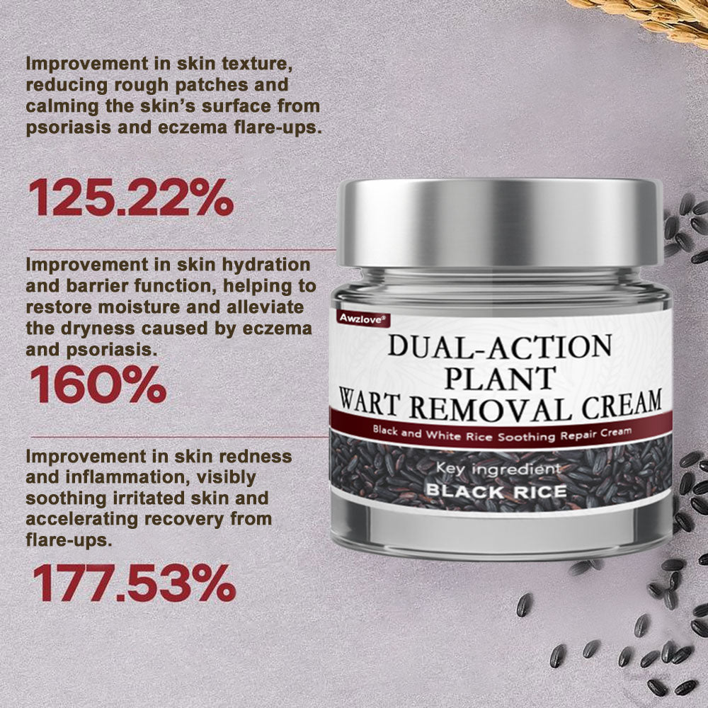 Awzlove® Black Rice Skin Repair Essence Cream ⚕️ TGA Certified (Removes warts and skin growths, improves keratin buildup and seborrheic dermatitis, follicular keratosis, age spots, and bruising)