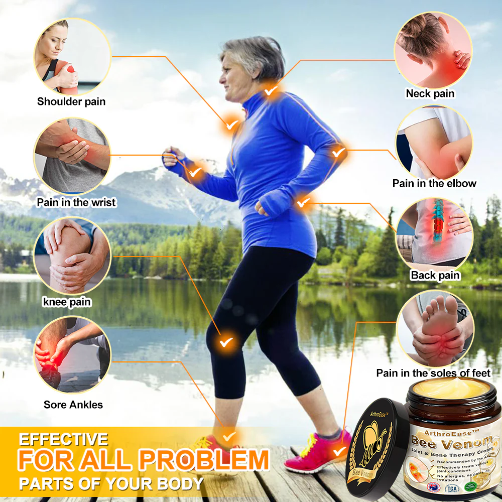 ArthroEase Bee Venom Arthritis Therapy Cream(Specially for older adults & AOA recommends)