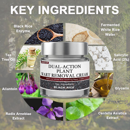 Awzlove® Black Rice Skin Repair Essence Cream ⚕️ TGA Certified (Removes warts and skin growths, improves keratin buildup and seborrheic dermatitis, follicular keratosis, age spots, and bruising)