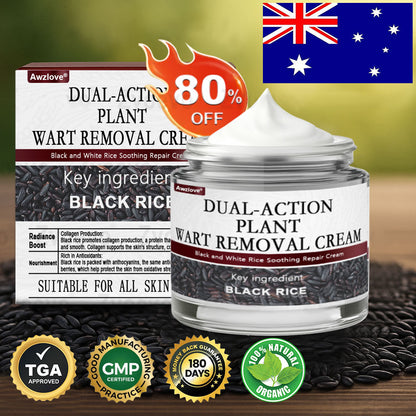 Awzlove® Black Rice Skin Repair Essence Cream ⚕️ TGA Certified (Removes warts and skin growths, improves keratin buildup and seborrheic dermatitis, follicular keratosis, age spots, and bruising)