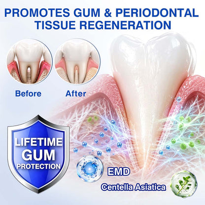 🦷 Healrize® GumRevive Gel for Regenerating the Tooth-Supporting Tissues (for Bleeding Gums, Receding Gums and Loose Teeth) 🐰
