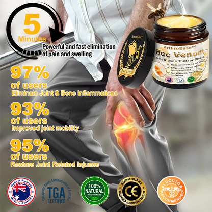 ArthroEase Bee Venom Arthritis Therapy Cream(Specially for older adults & AOA recommends)