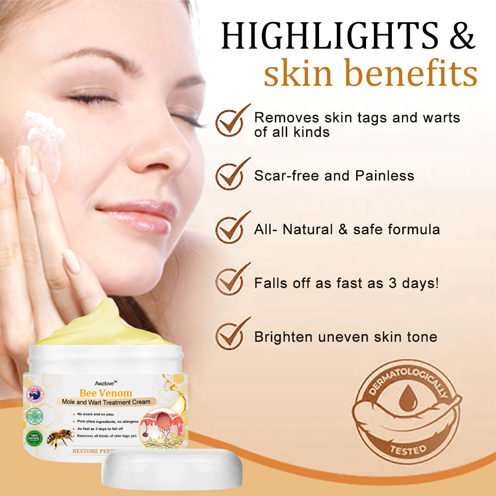 👩‍⚕️[🌟𝐎𝐟𝐟𝐢𝐜𝐢𝐚𝐥 𝐁𝐫𝐚𝐧𝐝 𝐒𝐭𝐨𝐫𝐞🌟] 𝐀𝐰𝐳𝐥𝐨𝐯𝐞™ 𝐁𝐞𝐞 𝐕𝐞𝐧𝐨𝐦 𝐌𝐨𝐥𝐞 𝐚𝐧𝐝 𝐖𝐚𝐫𝐭 𝐓𝐫𝐞𝐚𝐭𝐦𝐞𝐧𝐭 𝐂𝐫𝐞𝐚𝐦