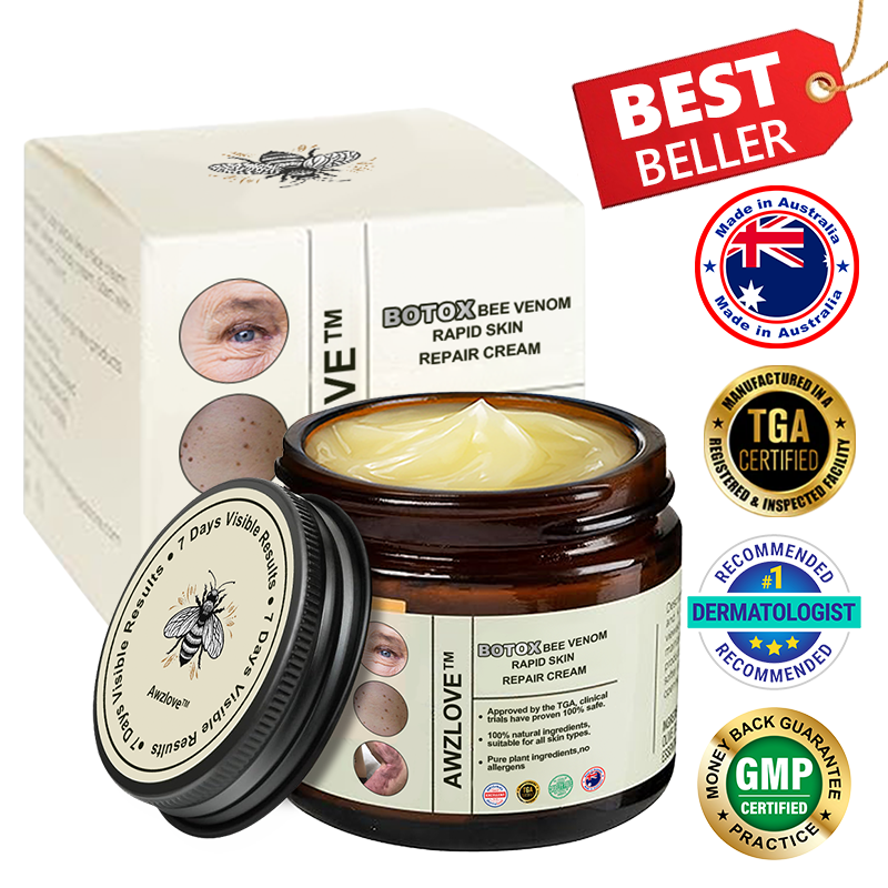Official Store ✅Awzlove™ Botox Bee Venom Rapid Skin Repair Cream🍀Recommended by the Australian College of Dermatology (ACD)