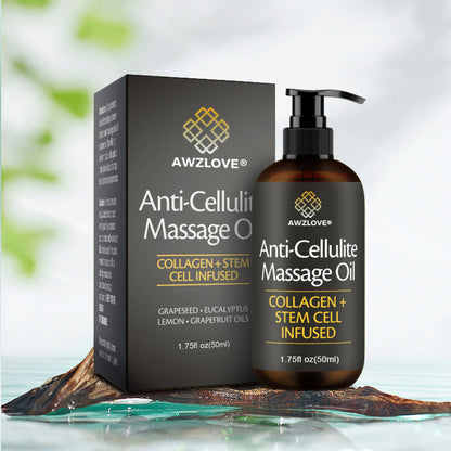 Awzlove® Luxurious Collagen & Stem Cell Anti-Cellulite Massage Oil💐 (🔥70% Off for a Limited Time!) 💐