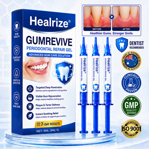 🦷 Healrize® GumRevive Gel for Regenerating the Tooth-Supporting Tissues (for Bleeding Gums, Receding Gums and Loose Teeth) 🐰