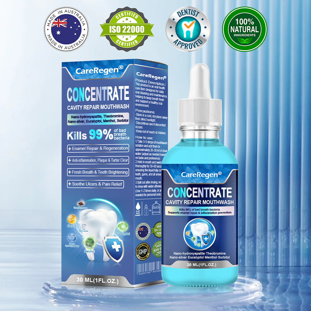Official Store：🏆CareRegen® CONCENTRATE REPAIR MOUTHWASH(Dentist recommended)(Flying Off the Shelves: 100,000 Bottles Sold!)🎀