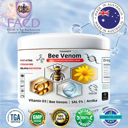 TODAHOF™ Bee Venom Multi-Symptom Skin Treatment Cream (👨‍⚕NPF RECOMMENDS) 💌