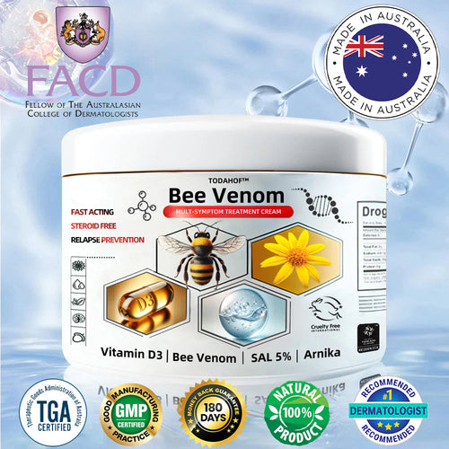 TODAHOF™ Bee Venom Multi-Symptom Skin Treatment Cream (👨‍⚕NPF RECOMMENDS) 💌