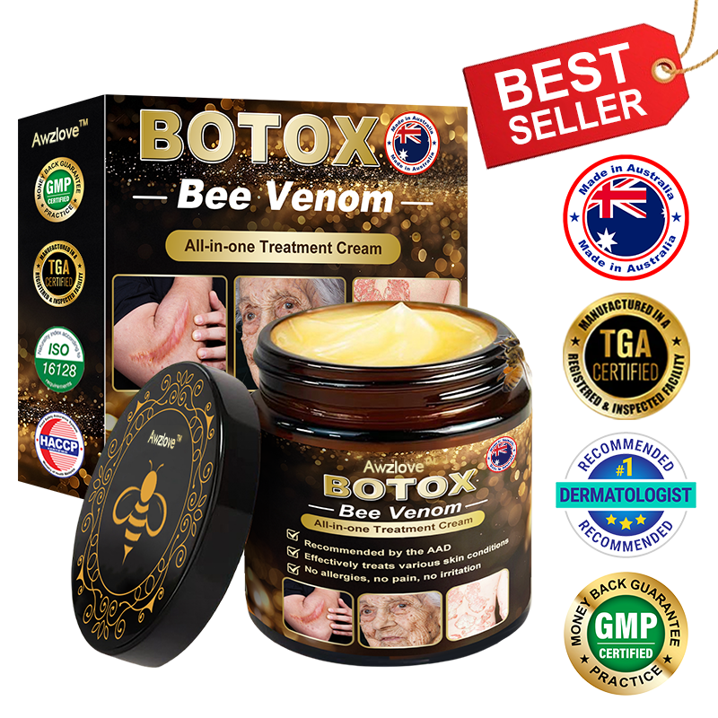 "Made and Shipped from AU| Awzlove® BOTOX Bee Venom All-in-one Treatment Cream | LAST DAY 80% OFF "