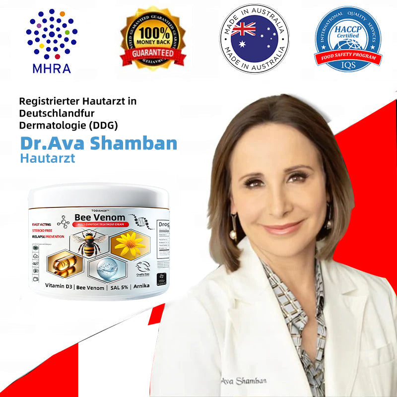 TODAHOF™ Bee Venom Multi-Symptom Skin Treatment Cream (👨‍⚕NPF RECOMMENDS) 💌