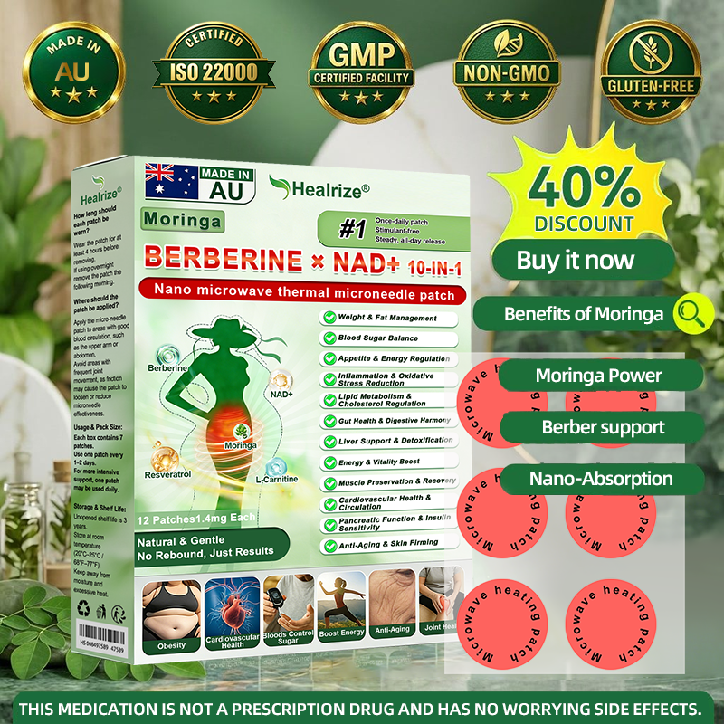 𝑶𝒇𝒇𝒊𝒄𝒊𝒂𝒍 𝑺𝒕𝒐𝒓𝒆  | 👨‍⚕️Healrize®𝑴𝒐𝒓𝒊𝒏𝒈𝗮 · 𝗕𝗲𝗿𝗯𝗲𝗿𝙞𝙣𝙚 × 𝙉𝘼𝐃+ 𝟏𝟎-𝐢𝐧-𝟏 𝗔𝗱𝘃𝗮𝗻𝗰𝙚𝙙 Nano Microwave Thermal Metabolic Patch(𝐉𝐮𝐬𝐭 𝐨𝐧𝐜𝐞 𝐚 𝐝𝐚𝐲, 𝐯𝐢𝐬𝐢𝐛𝐥𝐞 𝐜𝐡𝐚𝐧𝐠𝐞𝐬 𝐢𝐧 𝟕 𝐝𝐚𝐲𝐬） ✅ 𝐅𝐨𝐫 𝐨𝐛𝐞𝐬𝐢𝐭𝐲, 🅛🅞🅞🅢🅔 🅢🅚🅘🅝,𝐝𝐢𝐚𝐛𝐞𝐭𝐞𝐬, 𝐬𝐥𝐞𝐞𝐩 𝐚𝐩𝐧𝐞𝐚, 𝐣𝐨𝐢𝐧𝐭 𝐢𝐬𝐬𝐮𝐞𝐬, 𝐚𝐧𝐝 𝐦𝐨𝐫𝐞 🎀