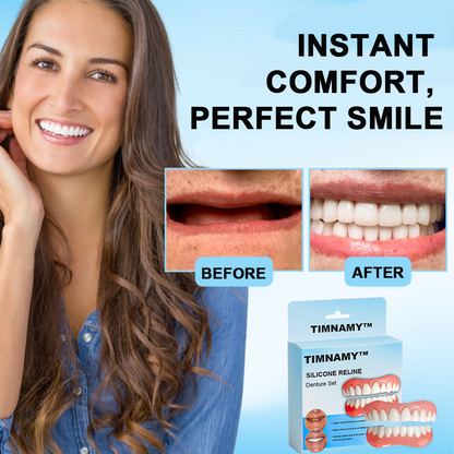 TIMNAMY™ Silicone Reline Denture Set