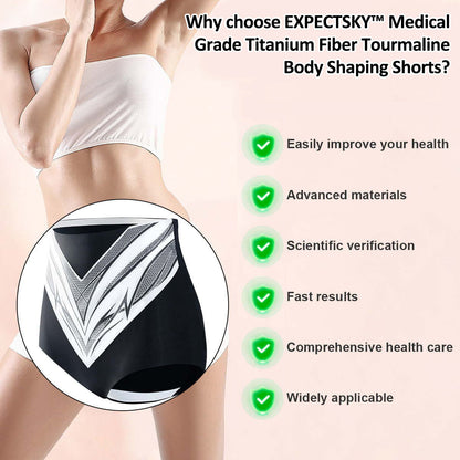 【Efficient and Healthy】EXPECTSKY™ Fat-Burning Ice Silk 💌💌 Peptide-Ion Fiber Shaping Shorts