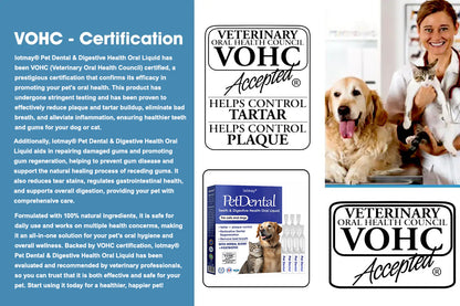 [Official Store] Lotmay® Pet Dental & Digestive Health Oral Liquid – Freshen Breath, Remove Tartar & Promote gum regeneration, stabilize teeth (for Cats & Dogs)  – Save 70% Today!🎁