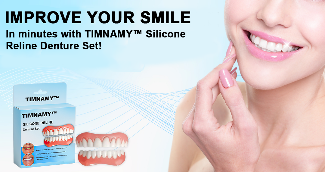 TIMNAMY™ Silicone Reline Denture Set