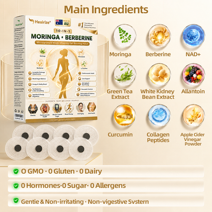 𝑶𝒇𝒇𝒊𝒄𝒊𝒂𝒍 𝑺𝒕𝒐𝒓𝒆  | 👩‍⚕️ 𝐇𝐞𝐚𝐥𝐫𝐢𝐳𝐞®𝐌𝐨𝐫𝐢𝐧𝐠𝐚 𝐁𝐞𝐫𝐛𝐞𝐫𝐢𝐧𝐞 𝟏𝟎-𝐢𝐧-𝟏 𝐌𝐢𝐜𝐫𝐨𝐠𝐫𝐚𝐧𝐮𝐥𝐞 𝐁𝐨𝐝𝐲-𝐒𝐡𝐚𝐩𝐢𝐧𝐠 𝐅𝐚𝐭-𝐁𝐮𝐫𝐧𝐢𝐧𝐠 𝐏𝐚𝐭𝐜𝐡(𝐎𝐧𝐜𝐞 𝐃𝐚𝐢𝐥𝐲, 𝐯𝐢𝐬𝐢𝐛𝐥𝐞 𝐜𝐡𝐚𝐧𝐠𝐞𝐬 𝐢𝐧 𝟕 𝐝𝐚𝐲𝐬）𝟓𝐗 𝐒𝐰𝐞𝐚𝐭 𝐏𝐫𝐨𝐝𝐮𝐜𝐭𝐢𝐨𝐧. 𝐅𝐨𝐫 𝐎𝐛𝐞𝐬𝐢𝐭𝐲, 𝐋𝐨𝐨𝐬𝐞 𝐒𝐤𝐢𝐧, 𝐃𝐢𝐚𝐛𝐞𝐭𝐞𝐬, 𝐒𝐥𝐞𝐞𝐩 𝐀𝐩𝐧𝐞𝐚, 𝐀𝐧𝐝 𝐉𝐨𝐢𝐧𝐭 𝐈𝐬𝐬𝐮𝐞𝐬🌞